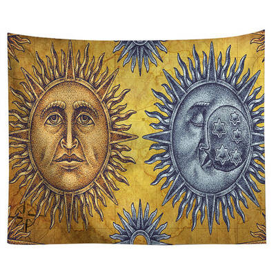 

New factory direct digital printing tapestry wall hangings beach towel wavey sun Indian Mandala Tapestry Throw Wall Hanging
