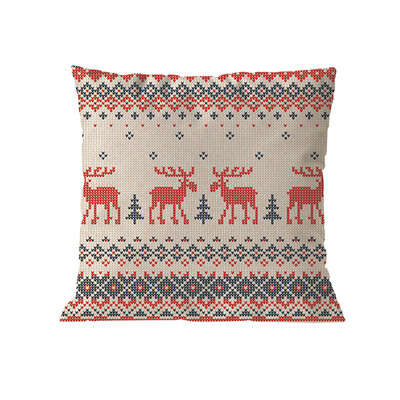 

Tailored Merry Christmas Pillow Cases Soft Sofa Cushion Cover Home Decor Pillow Core
