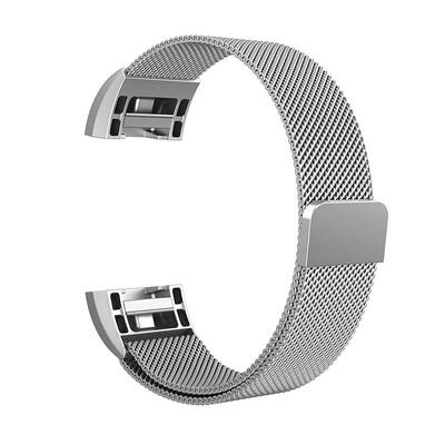 

Watch Accessories Stainless Steel Strap For Milanese Bands For Fitbit Charge 2 Magnetic Replacement Wristband Strap For