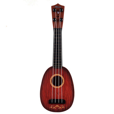 

Tailored Kids plastic Toy Sturdy Ukulele Non-toxic Musical Instrument Preschool Music