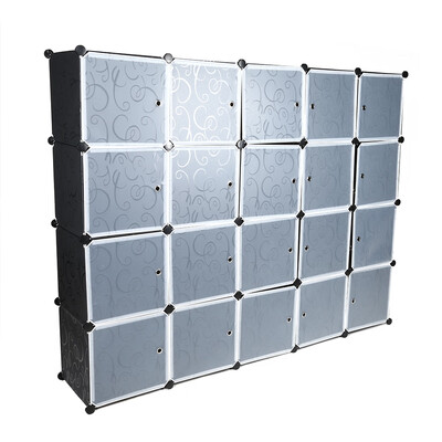 

20 Cube Clothes Closet Modular Wardrobe