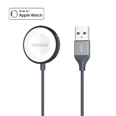 

dodocool MFi Certified 1m33ft Nylon Braided Magnetic Charging Cable Charger Cord for 38mm42mm Apple Watch Series 3 Apple Watc