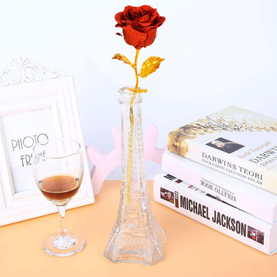 

Gobestart 24K Rose Artificial Flower Unique Gifts Thanksgiving Day Birthday For Wife Women
