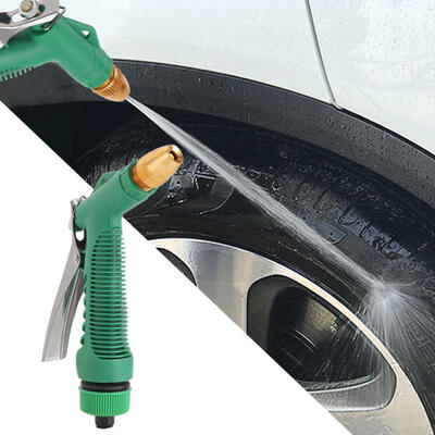 

Greensen High Pressure Water Gun Nozzle Spray for Car Garden Washing Cleaning Green