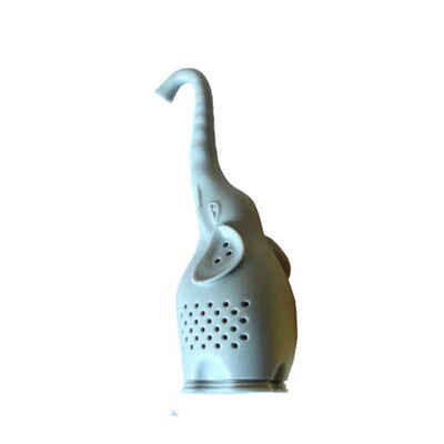 

Teapot Cute Elephant Silicone Tea Infuser Filter Teapot Strainer Coffee Drinkware Kitchen Strainer Random Color