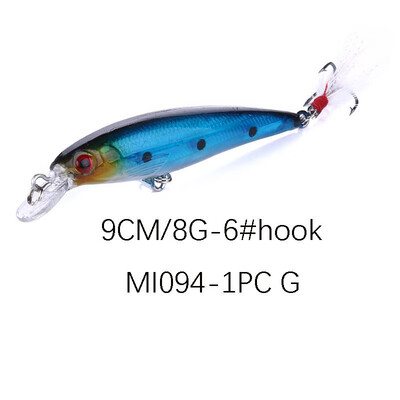 

VISSEN 1PCS 8g9cm Minor Fishing Lure Topwater Minnow Fishing Lures Artificial Hard Bait Mini Wobblers Pesca Crankbait