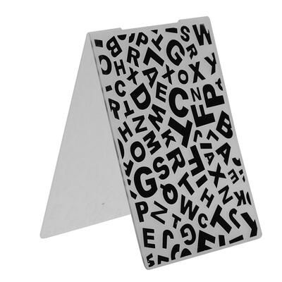 

1pc Letter Plastic Embossing Folder Template For Scrapbooking DIY Photo