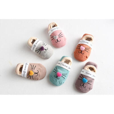 

Kids Floor Socks Non-slip Baby Cotton Cartoon Autumn Thickening Socks