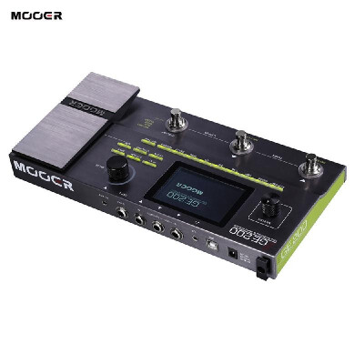 

MOOER GE200 Amp Modelling & Multi Effects Pedal 55 Amplifier Models 26 Speaker Cab Models 70 Effects 52s Looper 40 Drum Patterns 1