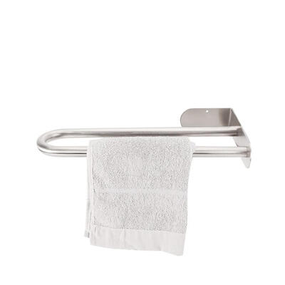 

Greensen Wall Mounted Stainless Steel Towel Rack Shelf Holder Organizer for Home Bathroom Towel ShelfTowel Rack
