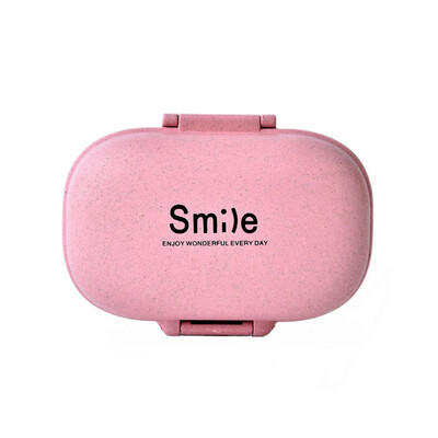 

Toponeto 1 Piece Portable Pill Box Medicine Storage Container Pill Cases Square Box