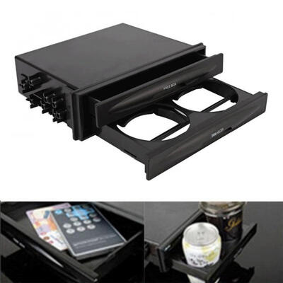 

Car Seat Drink Cup Storage Holder Travel Bottle Stand Phone Drink Box Organizer