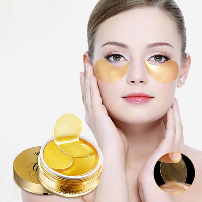 

Gold Eye Under Pads Hydrating Smooth Fine Lines Firming Skin Remove Black Circles EyeBags Gel Eye Mask