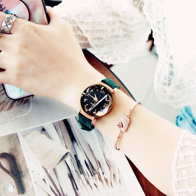 

Watch female students Korean version of minimalist trend red retro literary temperament waterproof Mori 2019 new ins wind