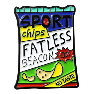 

Pin Enamel Sport Chip Brooch Accessories Backpack Lapel Badges