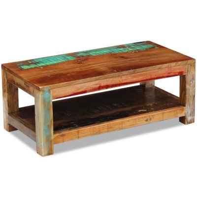 

Coffee Table Solid Reclaimed Wood 354"x177"x138