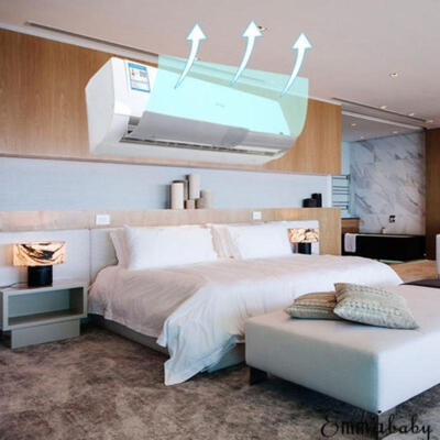 

Air Conditioner Wind Shield Baffle Anti Direct Blowing Retractable Deflectors