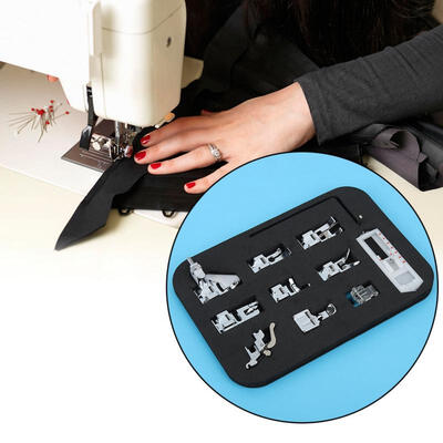 

Greensen 11pcs Multifunctional Home Electric Sewing Machine Accessories Knit Presser Foot for 505A