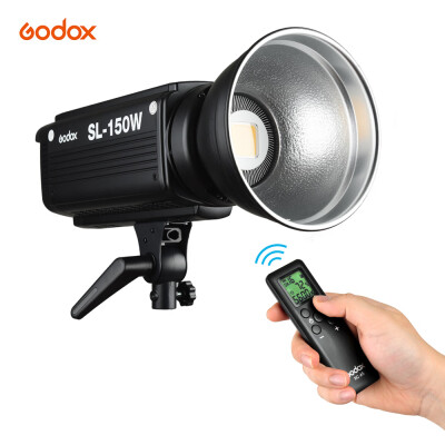 

Godox SL150W 5600K 150W High Power LED Video Light Wireless Remote Control Adjustable Brightness with Bowens Mount for Photo Studi