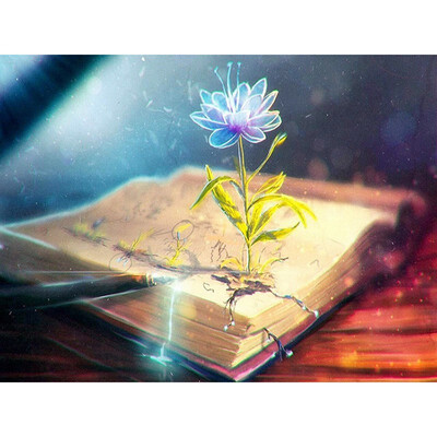 

Diamond Embroidery Flower 5d Diy Diamond Painting Book Diamond Mosaic Plant Rhinestones Pictures Home Decor