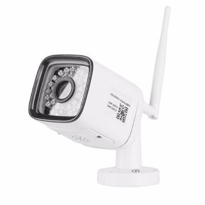 

Wireless 1080P HD Security Camera Surveillance IP WiFi Camera Waterproof Asset Monitor 20m Night Vision - WhiteUS Plug