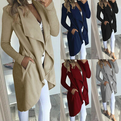 

Women Ladies Long Sleeve Slim Blazer Suit Coat Work Jacket Formal Suit Tops Size