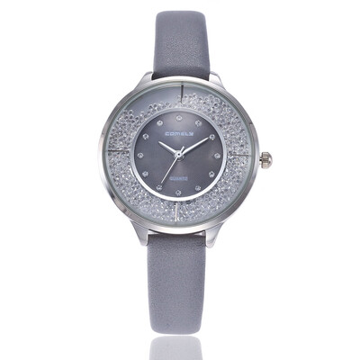 

New quick sanding diamond ladies belt watch Japanese machine