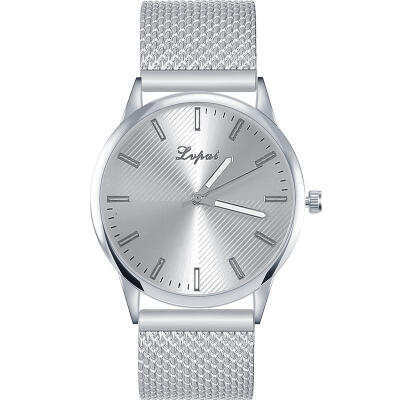 

Relogio Feminino Silver Minimalist Watch Mesh Band Stainless Steel Analog Quartz Wristwatch Women Lady Female Luxury Watches