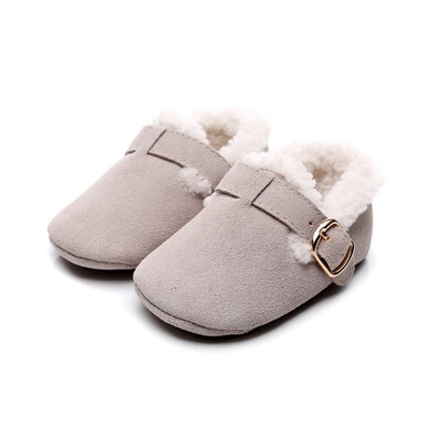

Baby Boy Girl Winter Warm Soft Sole Non-Slip Infant Cotton Shoes Sneakers For Newborn
