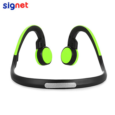 

Signet BT - BK Bluetooth 41 Open-ear Bone Conduction Headphones Noise Canceling Headband with Microphone