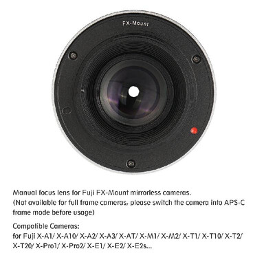 

7artisans 25mm F18 Manual Focus Lens Large Aperture for Olympus Epm2E-PL7 E-PL8E-P5E-P6 for Panasonic G5G6G7GF5GF6GM10G