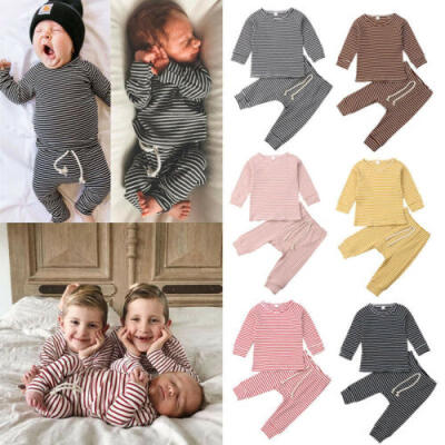 

Infant Infant Baby Boys Girl Clothes Winter Top Pants Outfits Sets Tracksuits US