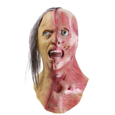 

Siaonvr Halloween Cosplay Scary Mask Costume For Adults Party Decoration Props Creepy