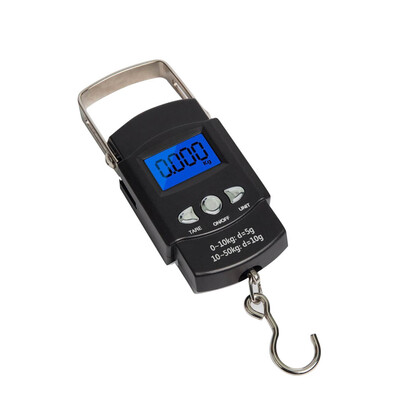 

50KG Portable Mini Hand Held Digital Hanging Scale Suitcase Travel Bag Electronic Luggage Scale Fish Hook Balance