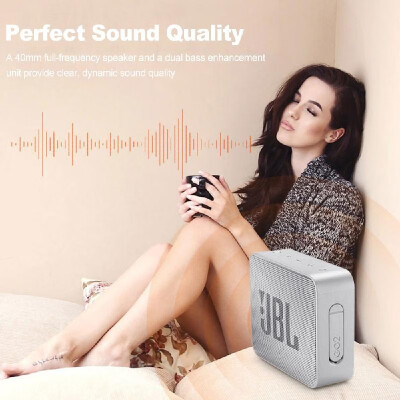 

JBL GO2 Wireless Bluetooth Speaker IPX7 Waterproof Outdoor Speakers Rechargeable Battery with Mic 35mm Audio Port