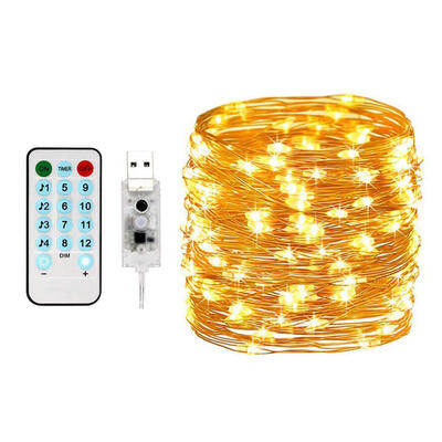 

10M 100LED USB String Light Voice Control Holiday Party Decor Music Lamp