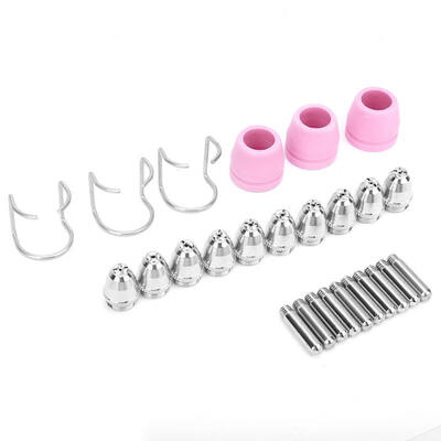 

Greensen 26pcs Plasma Cutter Consumables Kit AG60 Plasma Cutting Torch Tip Nozzle