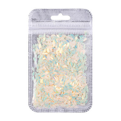 

1500pcsBag Glitter Shimmer Nail Art Sequins Charms Manicure Slice Flakes