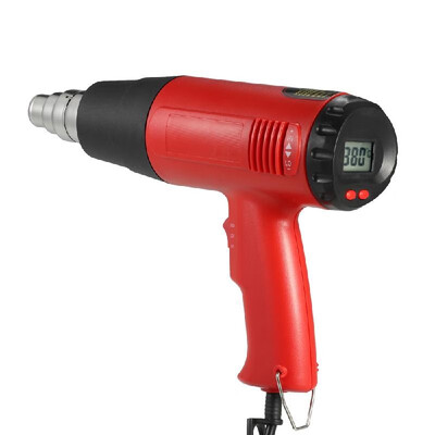 

High Quality LCD Digital Temperature-controlled Electric Hot Air Gun Heat Gun Tool Set with 4pcs Nozzles 1800W AC220V