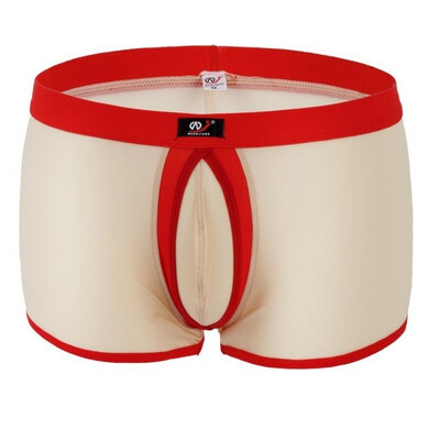 

Mens Underwear Ring Flat Pants Ultra-thin Sexy Mens Underwear Free of Freight