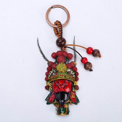

Beijing Opera Facebook Keychain Chinese Style Featured Gift Pendant