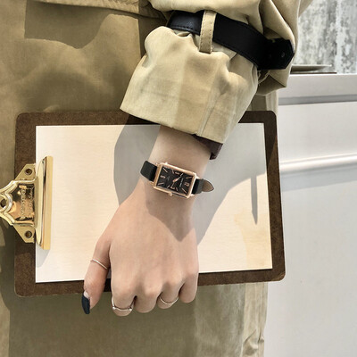 

Chinese Style Literature&Art Retro Watch Female Student Korean Edition Simple Leisure Baitao Temperament Xiaoqing Watch