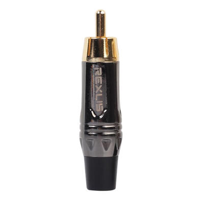 

RCA Gold Plated Wire Connector Cable Male Plug Adapter for Speaker Audio