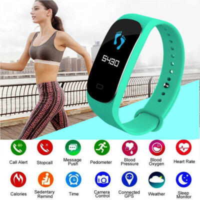 

M5 Waterproof Smart Watch Heart Rate Monitor Bracelet Wristband for iOS Android