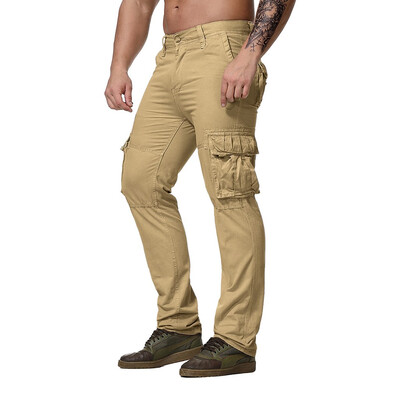 

Gobestart Fashion Mens Regular Fit Pants Cargo Pants Casual Trousers Work Pants