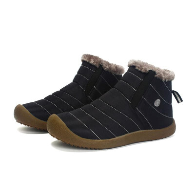 

Outdoor Water-resistant Non-slip Snow Boots Slip-on Winter Warm Shoes for Men&Women