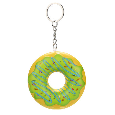 

Siaonvr 8cm Squishies Doughnut Slow Rising Cream Scented Keychain Stress Relief Toys