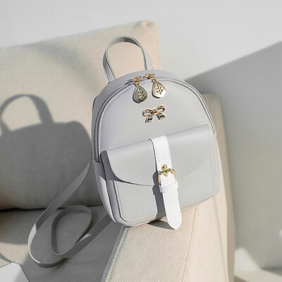 

Tailored Fashion Lady Shoulders Small Backpack Letter Purse Mobile Phone Messenger Bag