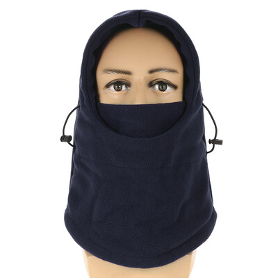 

Winter Fleece Warm Hat Motorcycle Windproof Face Mask Hat Neck Helmet Beanies Unisex Bicycle Thermal Fleece Hat