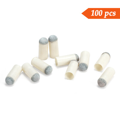 

100PCS Slip-on Pool Cue Tips Billiard Cue Ferrules Billiard Cue Head 9MM 10MM 11MM 12MM 13MM